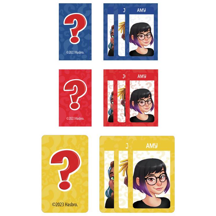 Hasbro board game Guess Who Grab N Go travel edition, imported from the UK