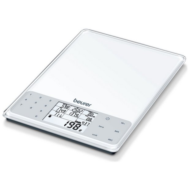 Beurer nutritional digital kitchen scale white, imported from the UK