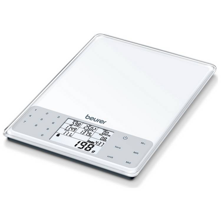 Beurer nutritional digital kitchen scale white, imported from the UK