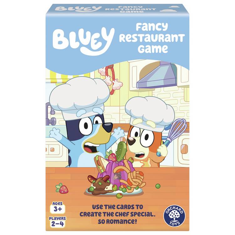 Orchard Toys Bluey Fancy Restaurant Game board game (British brand)