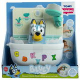 Tomy Bluey Shower and Scrub baby bath toy, UK version
