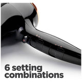 BaByliss Rose Lustre 2400 hair dryer, imported from the UK