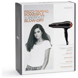 BaByliss Rose Lustre 2400 hair dryer, imported from the UK