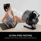 Shark FlexBreeze portable desk fan 6 inch with mist (British brand)