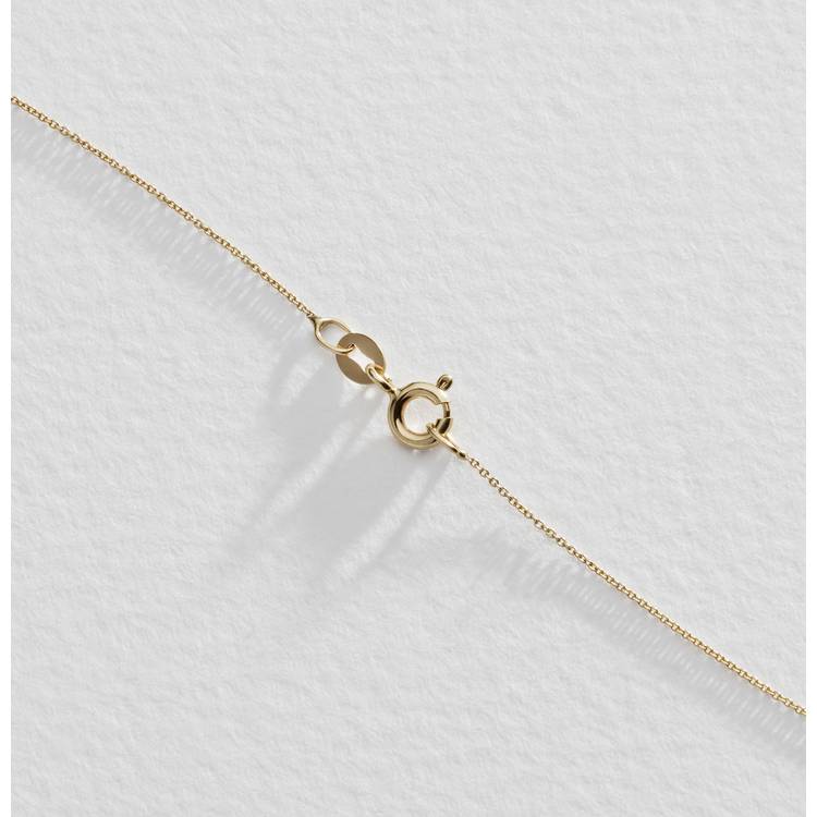 Revere 9ct created ruby and diamond pendant necklace, gold plated, heart shape - British product