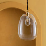 Argos Habitat Clear Glass Easy Fit Lampshade - 29cm- Buy online at McGrocer