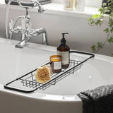 Argos Habitat Extendable Metal Bath Bridge Matte Black- Buy online at McGrocer