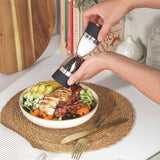 Salter Salt and Pepper Mill Black 18cm, imported from the UK