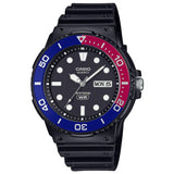Argos Casio Rotating Bezel Black Strap Analogue Watch- Buy online at McGrocer