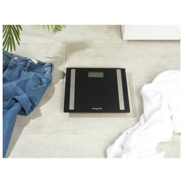 Salter smart bathroom scale black, imported from the UK