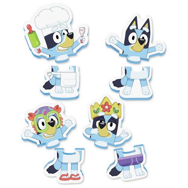 Bluey bath puzzle toy, UK version