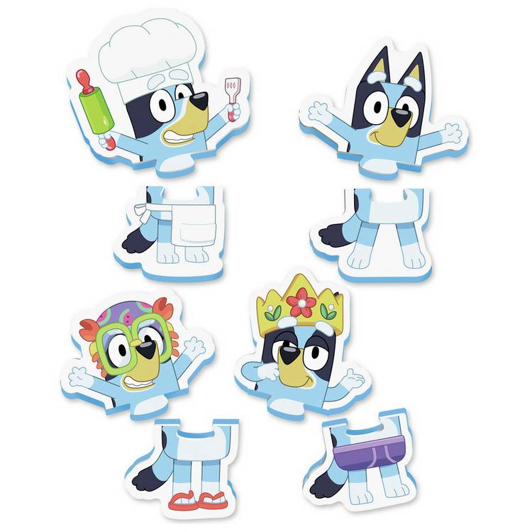 Bluey bath puzzle toy, UK version