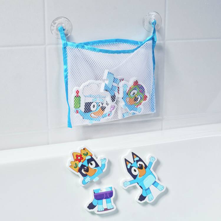 Bluey bath puzzle toy, UK version