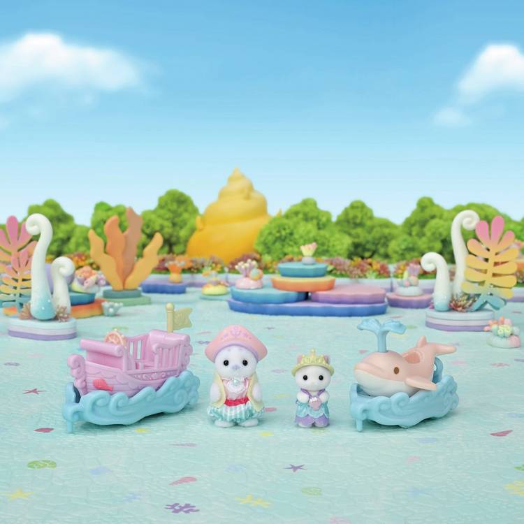 Sylvanian Families Amusement Park Ride Set, imported from the UK