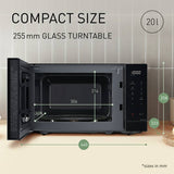 Panasonic NN-ST22QBBPQ microwave 20L black, imported from the UK