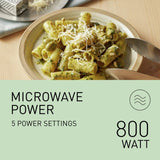 Panasonic NN-ST22QBBPQ microwave 20L black, imported from the UK