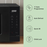 Panasonic NN-ST22QBBPQ microwave 20L black, imported from the UK