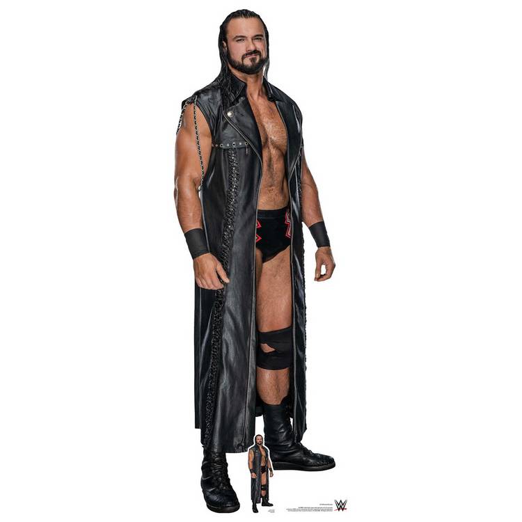 Star Cutouts WWE Drew McIntyre lifesize cardboard cutout, UK version