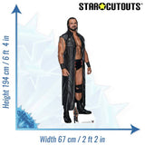 Star Cutouts WWE Drew McIntyre lifesize cardboard cutout, UK version