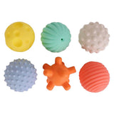Chad Valley sensory ball 6 pack soft squeaky balls (British brand)