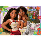 Disney Moana 2 jigsaw set 4x100 pieces, imported from the UK
