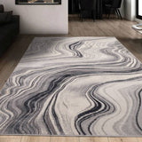 Argos Homemaker Dusk Watercolour Marble Grey Rug 120x170cm- Buy online at McGrocer