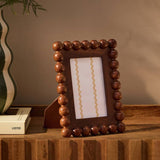 Argos Habitat Brown Bobble Wooden Picture Frame - 4x6 inch- Buy online at McGrocer