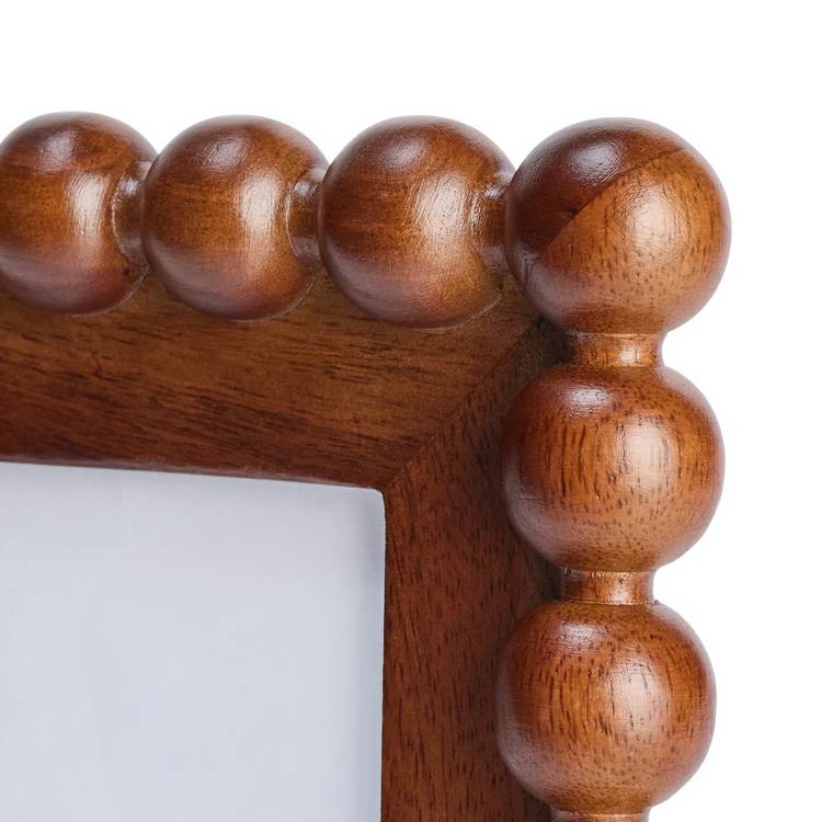 Habitat brown bobble picture frame 4x6 - British product