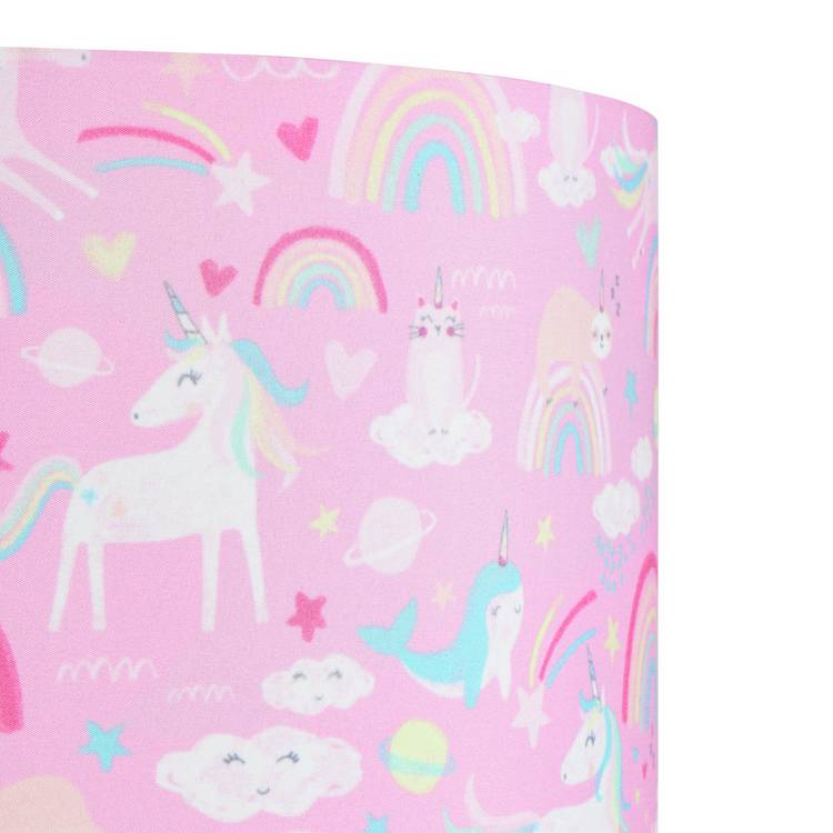 Habitat unicorn print easy fit lampshade 25cm (British brand)