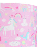 Habitat unicorn print easy fit lampshade 25cm (British brand)