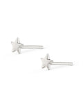 Sterling silver moon and stars earring set (British brand)