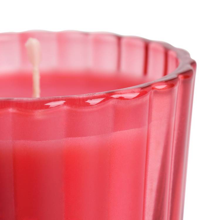 Habitat pomegranate amber votive candle and 30ml room spray (British brand)