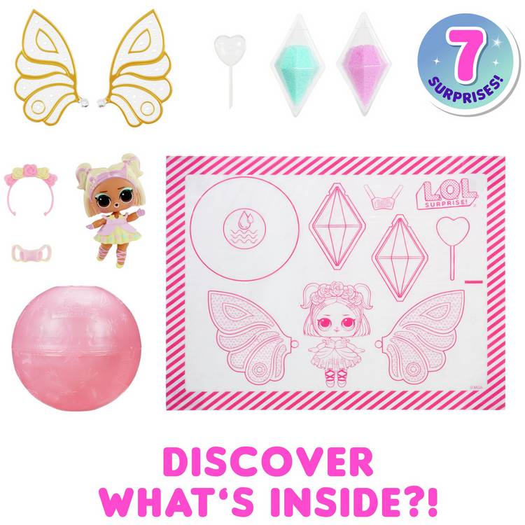 L.O.L Surprise Fairy Tots assortment doll set - (British brand)