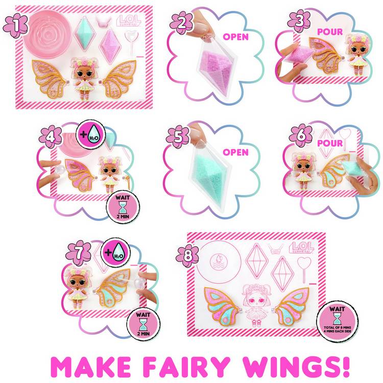 L.O.L Surprise Fairy Tots assortment doll set - (British brand)