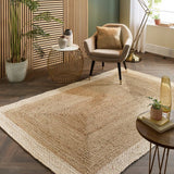 Origins jute flatweave rug 120x170cm (British brand)