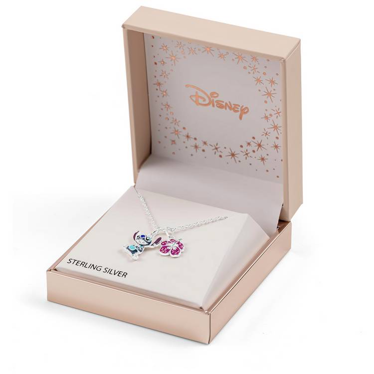 Disney Lilo and Stitch pendant necklace 18 inch chain, UK version