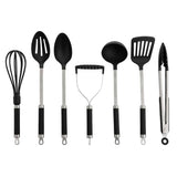 Argos Argos Home 8 Piece Stainless Steel Utensil and Caddy- Buy online at McGrocer