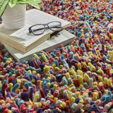 Origins wool shaggy rug 120x170cm, imported from the UK