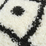 Homemaker white shaggy rug 120x170cm, imported from the UK