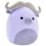 Squishmallows Bradley purple buffalo plush toy 12 inch (British brand)