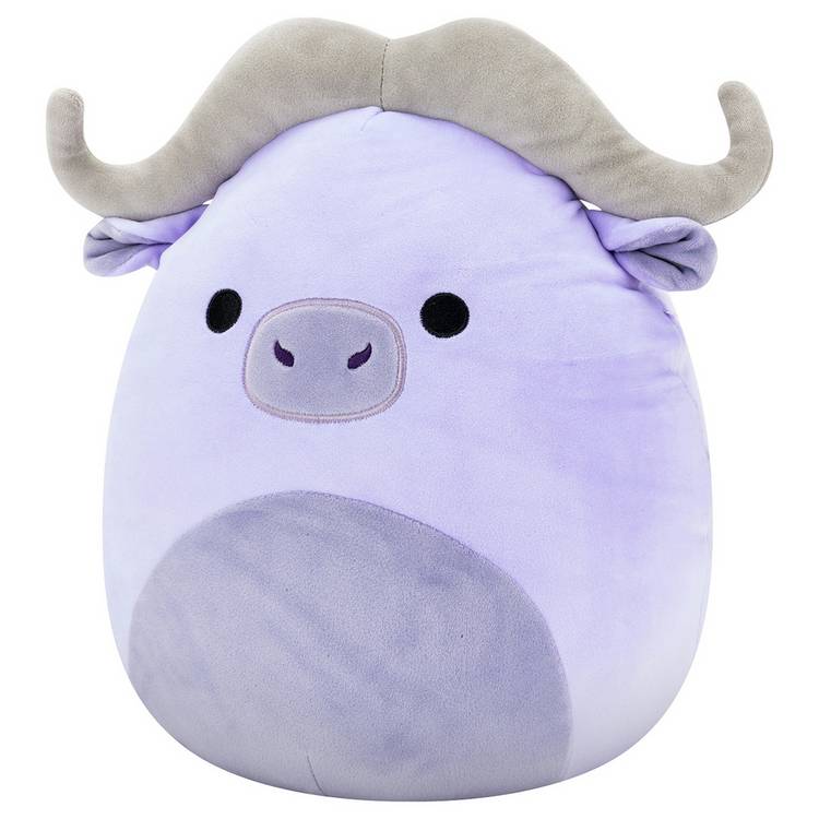 Squishmallows Bradley purple buffalo plush toy 12 inch (British brand)