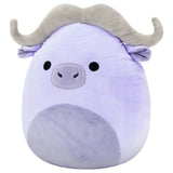Squishmallows Bradley purple buffalo plush toy 12 inch (British brand)