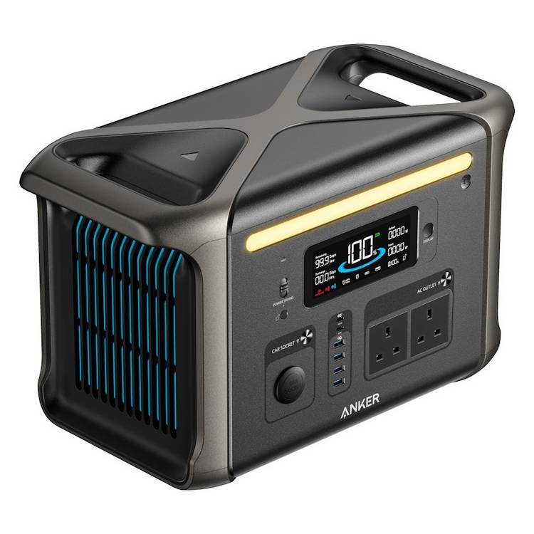 Anker SOLIX F1500 portable power station 1536Wh - British product