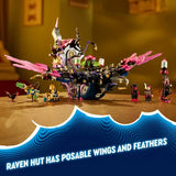 LEGO DREAMZzz Never Witch's Midnight Raven building set 71478 - British product