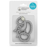 Matchstick Monkey Mini Monkey teether in grey (British brand)