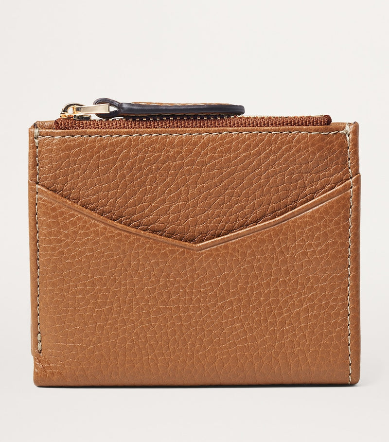 Aspinal of London Hudson leather coin and card holder - British product
