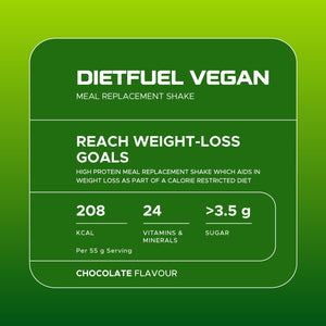 USN Diet Fuel Vegan Meal Replacement Shake Vanilla 880g