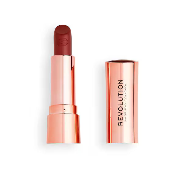 Revolution Satin Kiss Lipstick Rose, imported from the UK