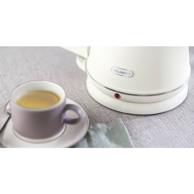 De'Longhi Argento Flora kettle beige 1.7L - British product