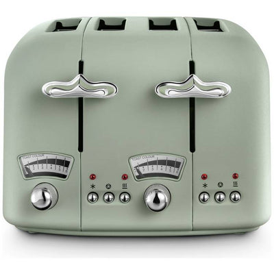 Argos De'Longhi Argento Flora 4 Slice Toaster - Green- Buy online at McGrocer